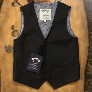 Appaman Fine Tailoring boys vest 5T NEW!